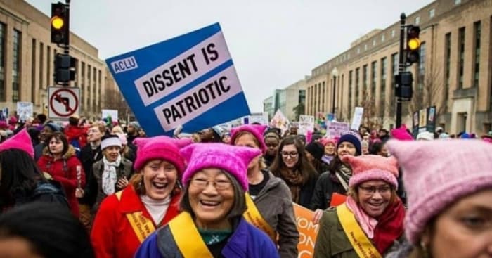 History is a dialogue between humanity and time. (Photo: ACLU Nationwide/Facebook)
