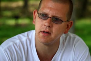 Sgt. Nathan Scheller was passed over for a Purple Heart twice although he has lasting cognitive problems from two roadside explosions in Iraq. (Frontline/PBS)