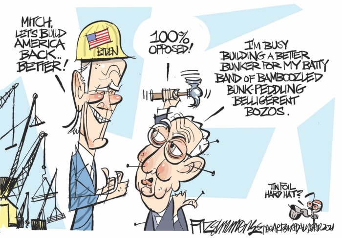 Biden's Infrastructure or Military Spending?