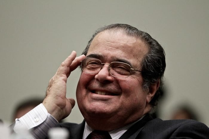 George W. Bush was elected president in 2000 by a 5-4 vote, with the decision written by Antonin Scalia. (Stephen Masker)