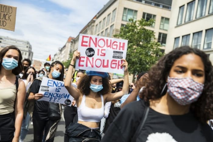 Protest against racism and police brutality, Berlin, July 2020| Emmanuele Contini/NurPhoto/PA Images