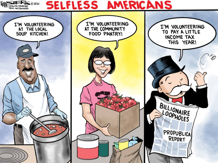 Billionaires Wealth Amasses: Unrig the Tax Code Now