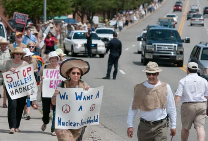 Los Alamos Protest