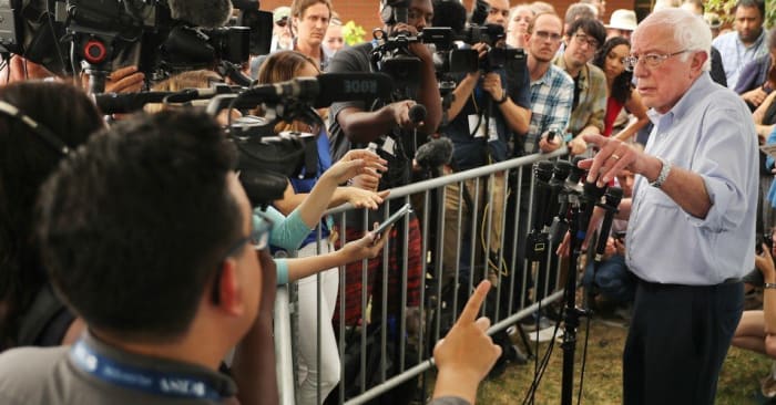 For his latest transgression, Sanders earned purportedly authoritative pushback from the likes of the Post’s top editor, its media columnist and others with high media visibility.