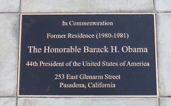 Obama Pasadena