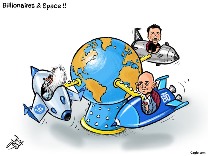 Bezos and Musk: a New Space Age or a Space Grab?