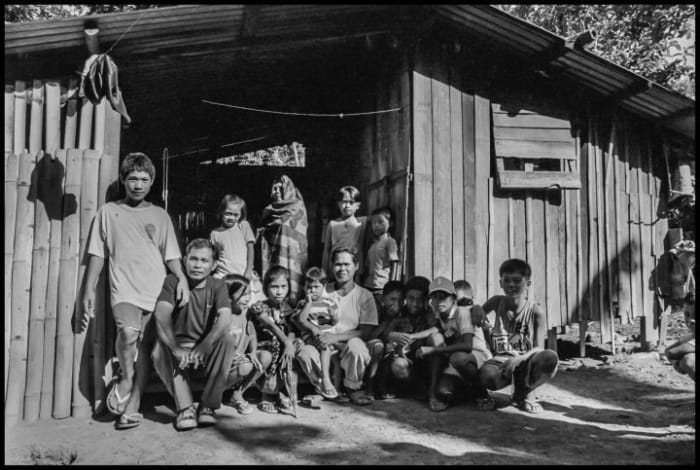 The home of Felix Bacalso, a banana coop member and striker (1974). Photo copyright © 2020 by David Bacon.