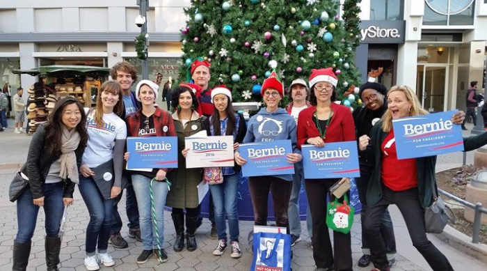 bernie endorsing hillary