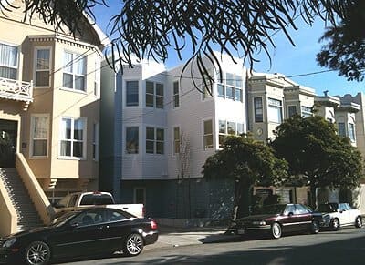 Shelters need to fit into neighborhoods both in size and design. This is San Francisco’s Diamond Youth Shelter, designed by Sam Davis and Glass Associates.