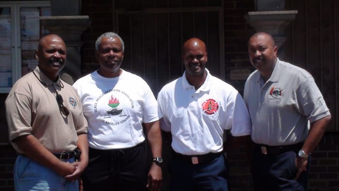 black fire and police leaders