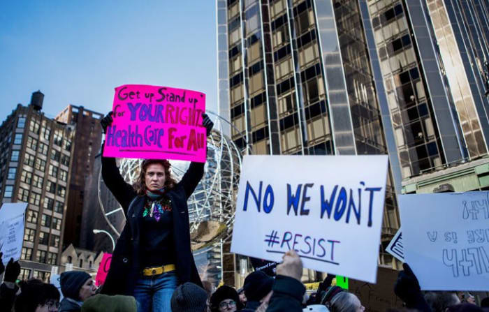 popular resistance against trump