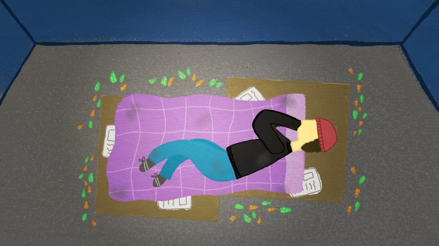 Young people in extended foster care in Los Angeles County now have better access to funding to help them secure housing in times of transition. Illustration by Christine Ongjoco.