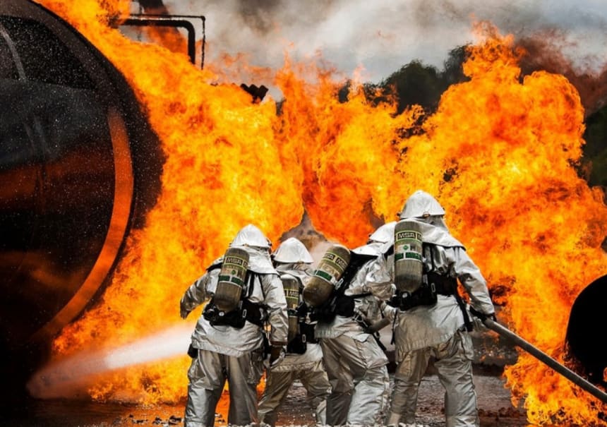 Firefighters Need to Have Their Blood Tested for PFAS