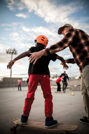 Kids Learn Falling Isn’t Failing with Skateboarding