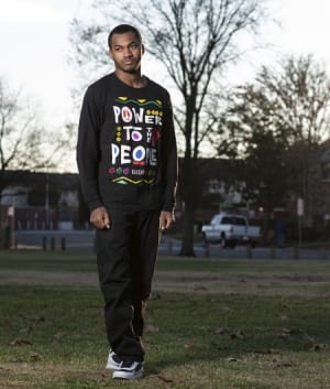 Josiah, 19, at Phoenix Green Park in Sacramento, California, on Thursday, December 17, 2020. Josiah spent one year at Lakeside Academy in Kalamazoo, Michigan. Photo: The San Francisco Chronicle
