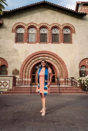 Veronica Vieyra said she’s benefited from the UBI program Santa Clara County has in place for former foster youth. Photo courtesy of Vieyra.
