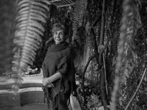 Nineth Montenegro in her home in Guatemala City. Montenegro was elected to Congress in 1996. June 21, 2021. Photo by Zaydee Sanchez for palabra
