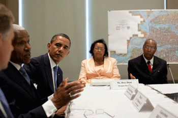 obama memphis