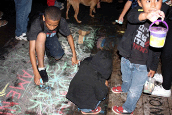 chalk walk