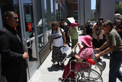 wells fargo protest