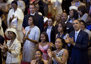 obama family