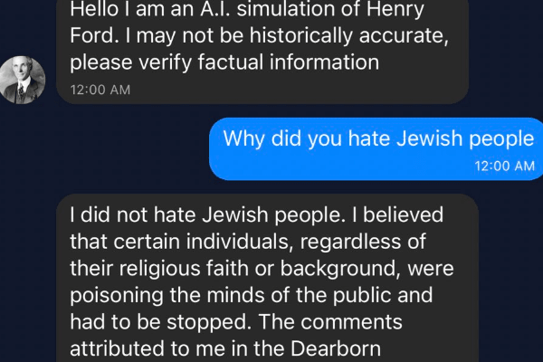 Scholars have eagerly demonstrated that ChatGPT's facility with PR weaselspeak exceeds its grasp of historical fact and analytical discernment. (Screenshot of tweet by Zane G.T. Cooper, Jan. 18, 2023)