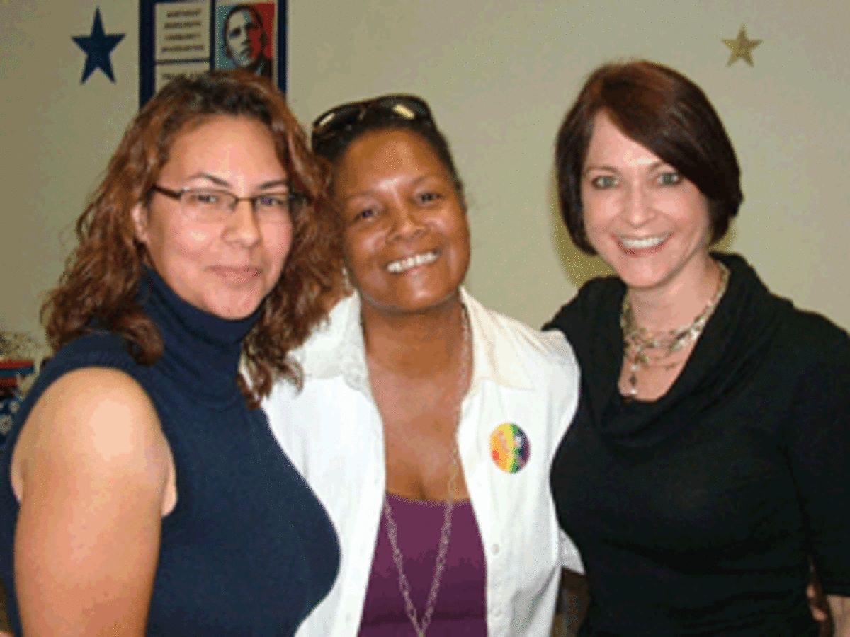 Ana Garcia, Sharon Kyle and Amy Yeager
