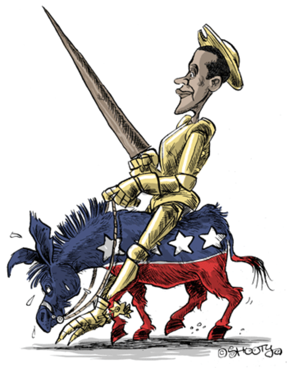 Don Obama Quixote