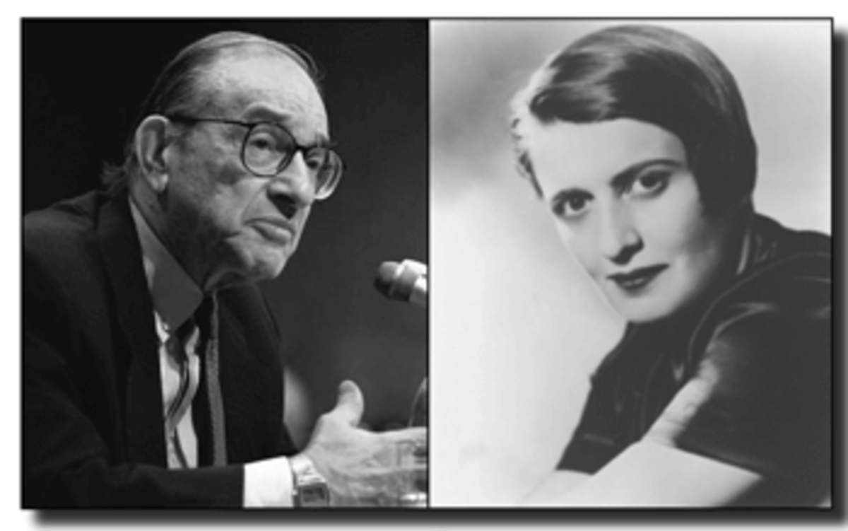 Alan Greenspan and Ayn Rand
