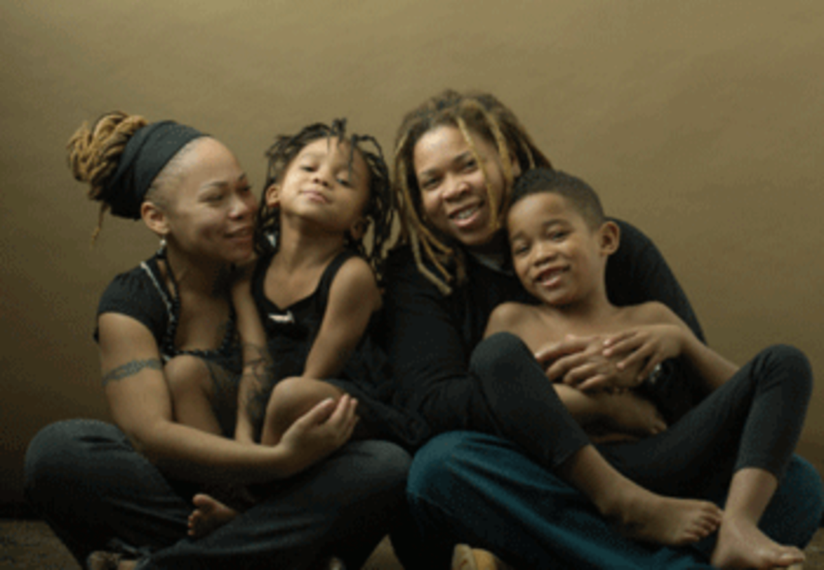 black gay family