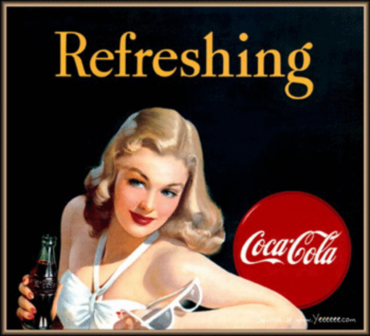 old coca cola ad