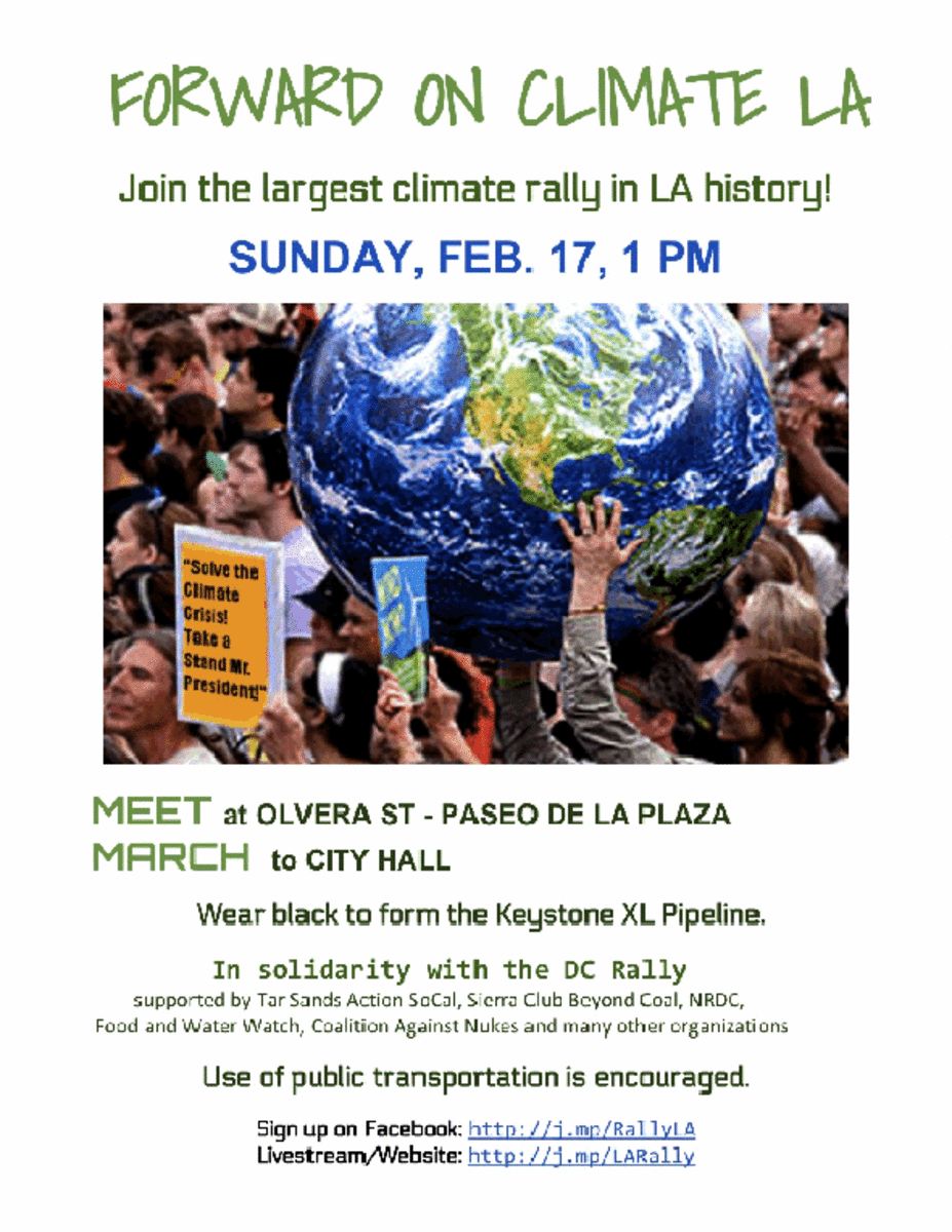 JOIN THE LARGEST CLIMATE RALLY 590