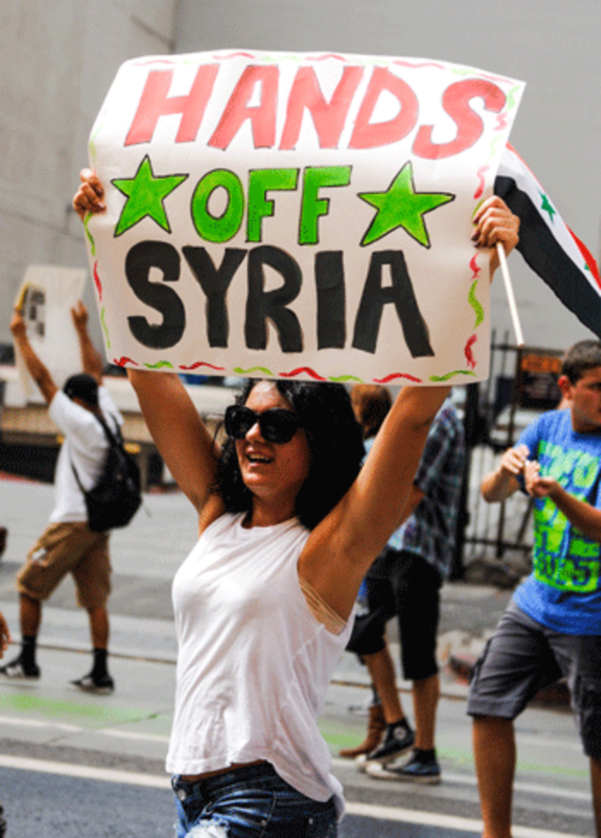 hands off syria
