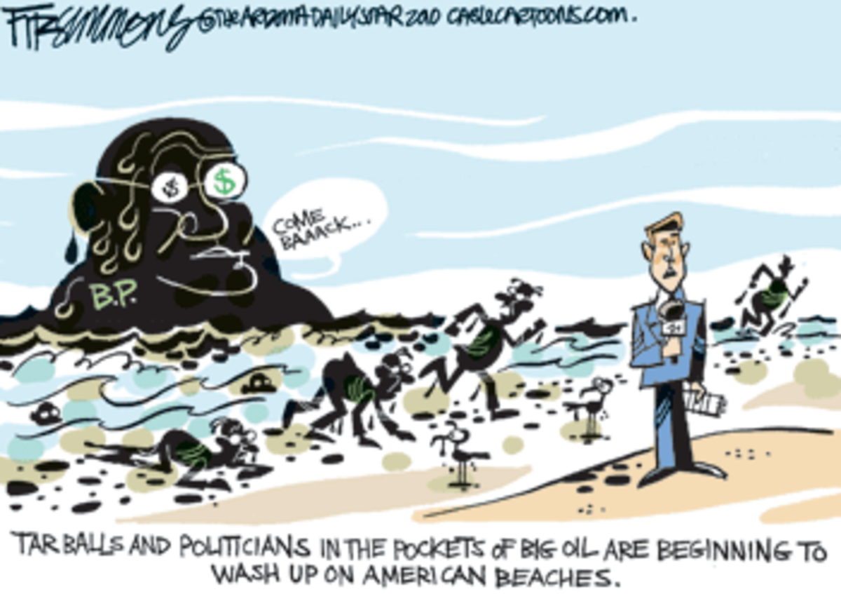 BP Oil Spill Poisoning Food