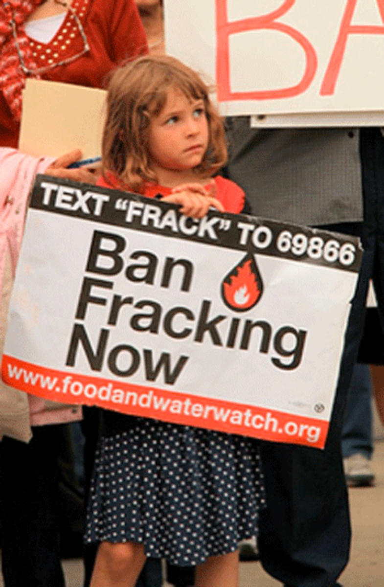 ban fracking now