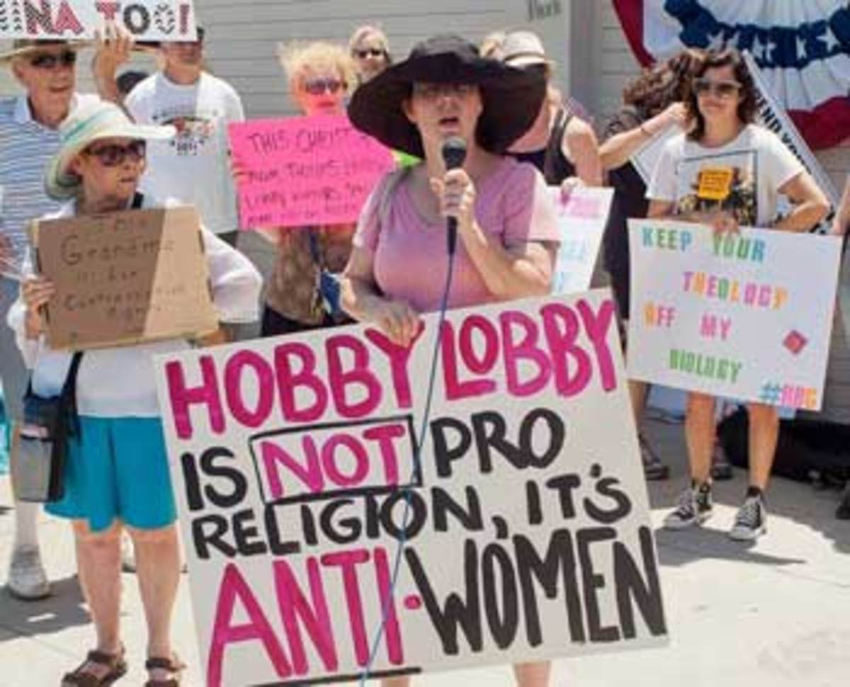 Hobby Lobby Protest