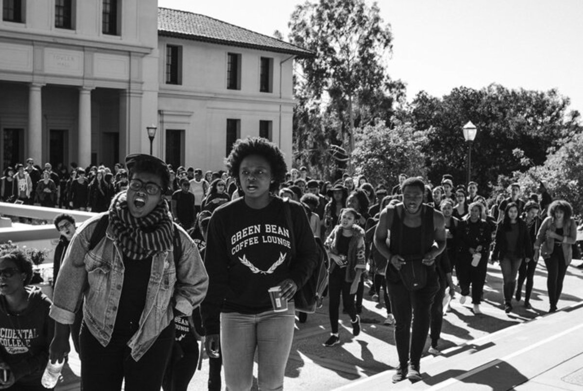 Oxy Student Protest