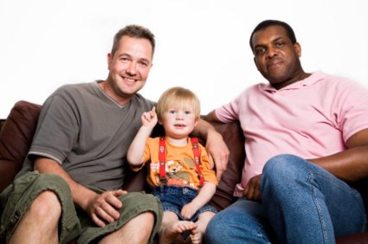 Same Sex Couple with Child