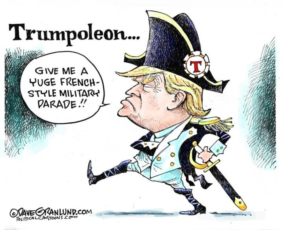 trump parade