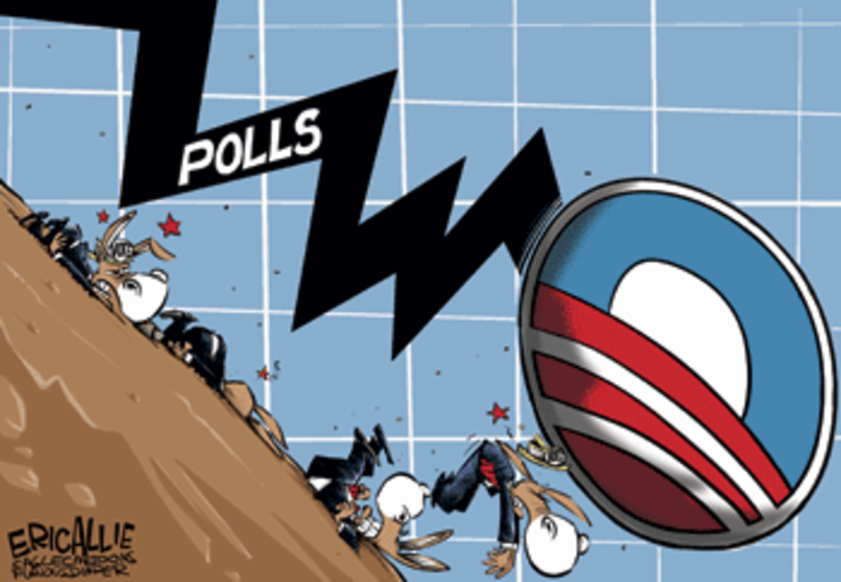 falling poll numbers