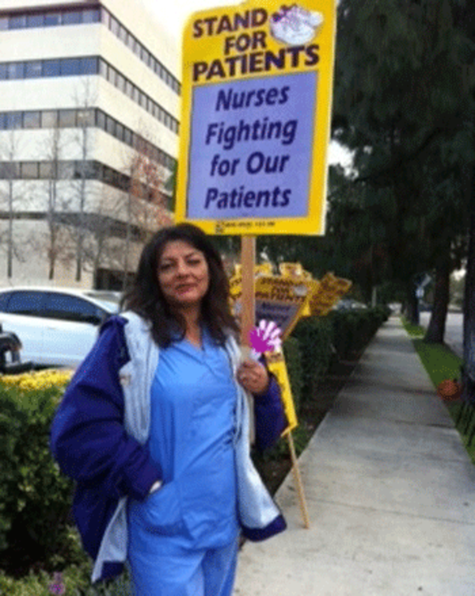 California Nurses Strike BillionDollar Felon, HCA LA Progressive