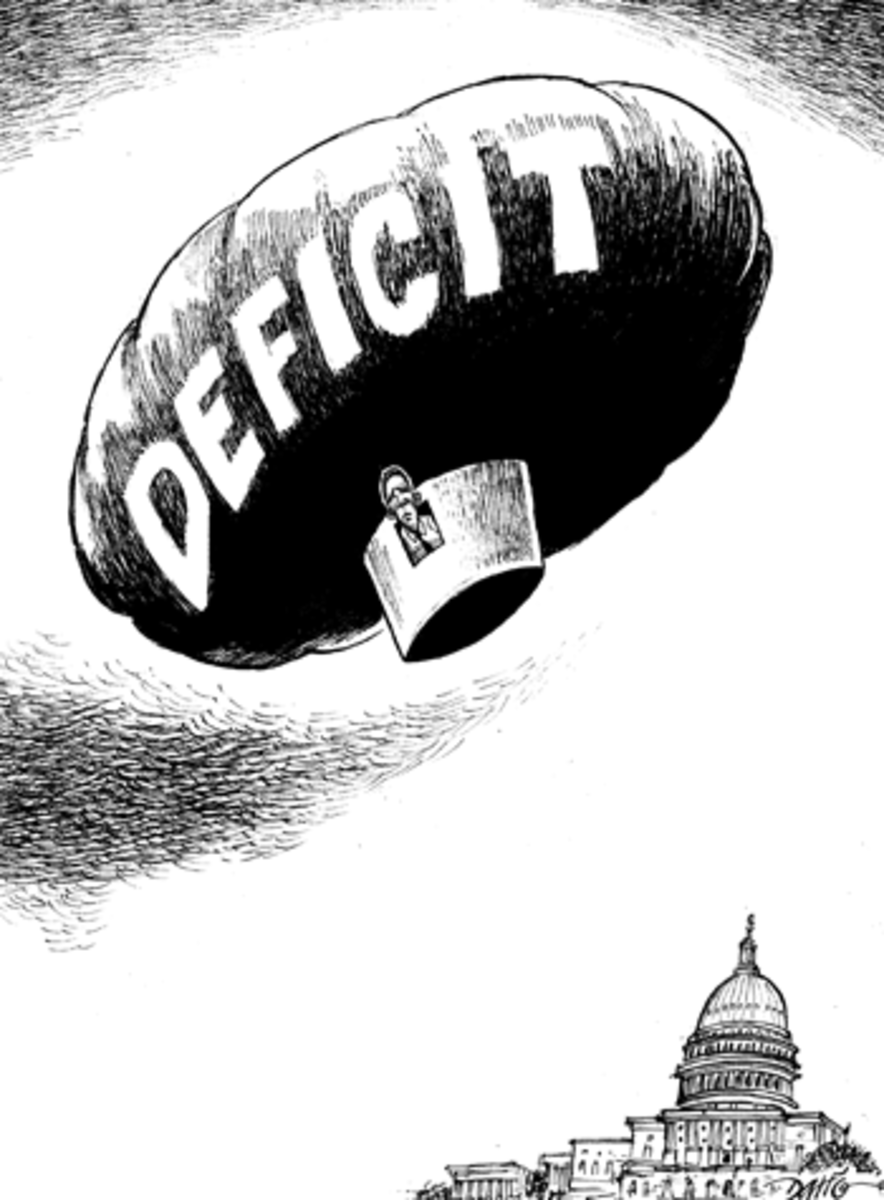 Seeing Red: The Budget Deficit - Past, Present and Future - LA Progressive