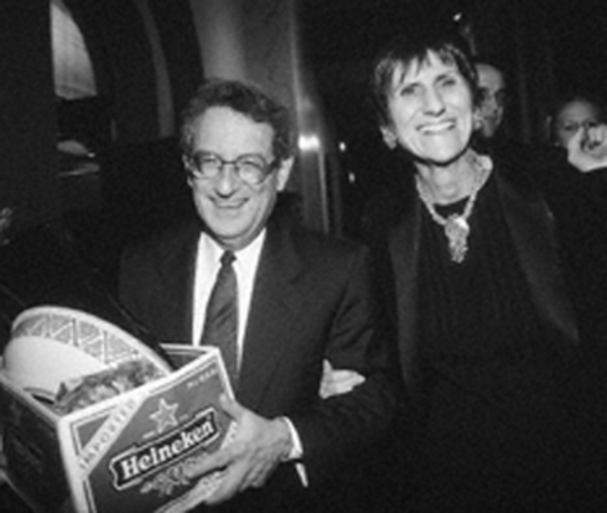 Democratic Pollster Stan Greenberg with wife Rep. Rosa DeLauro (D-CT)