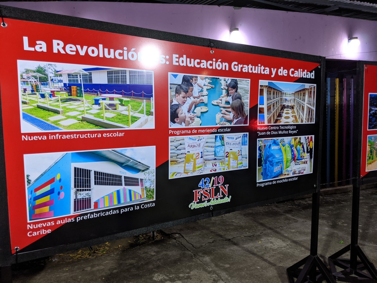 nicaragua sandinista vigilia education