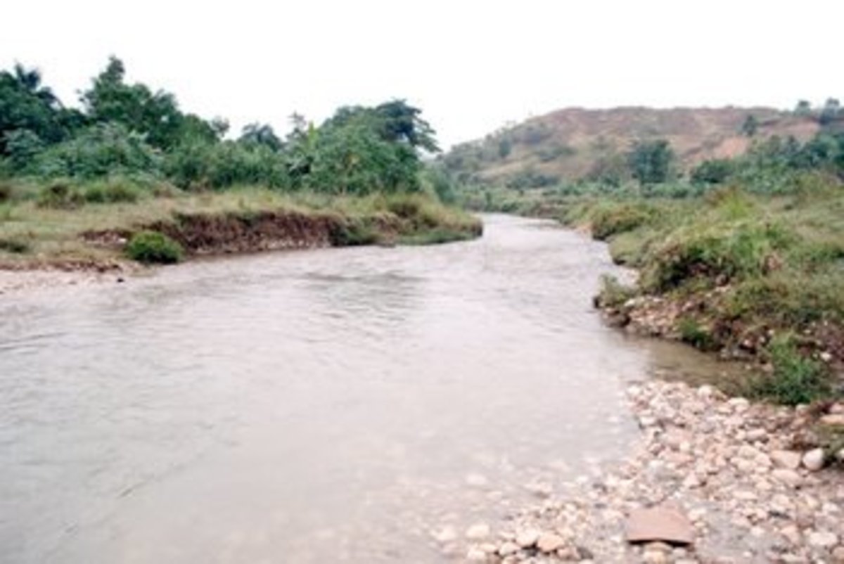 haiti meye river