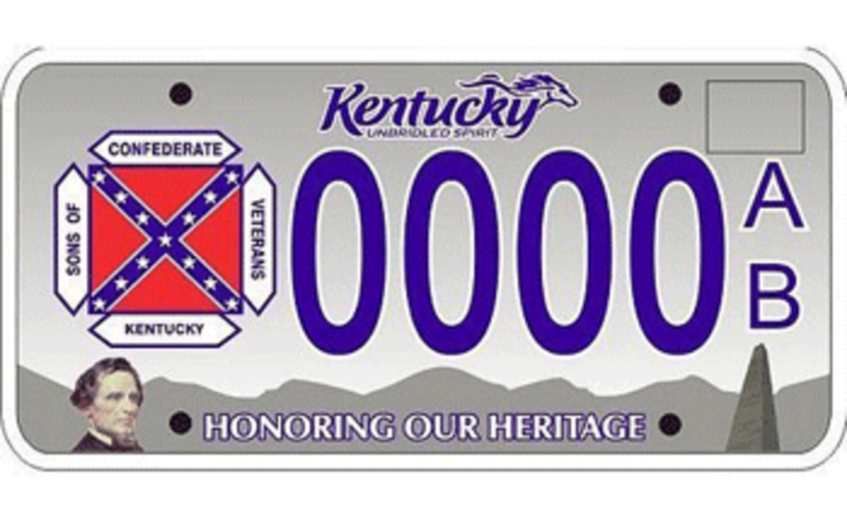 kentucky license plate