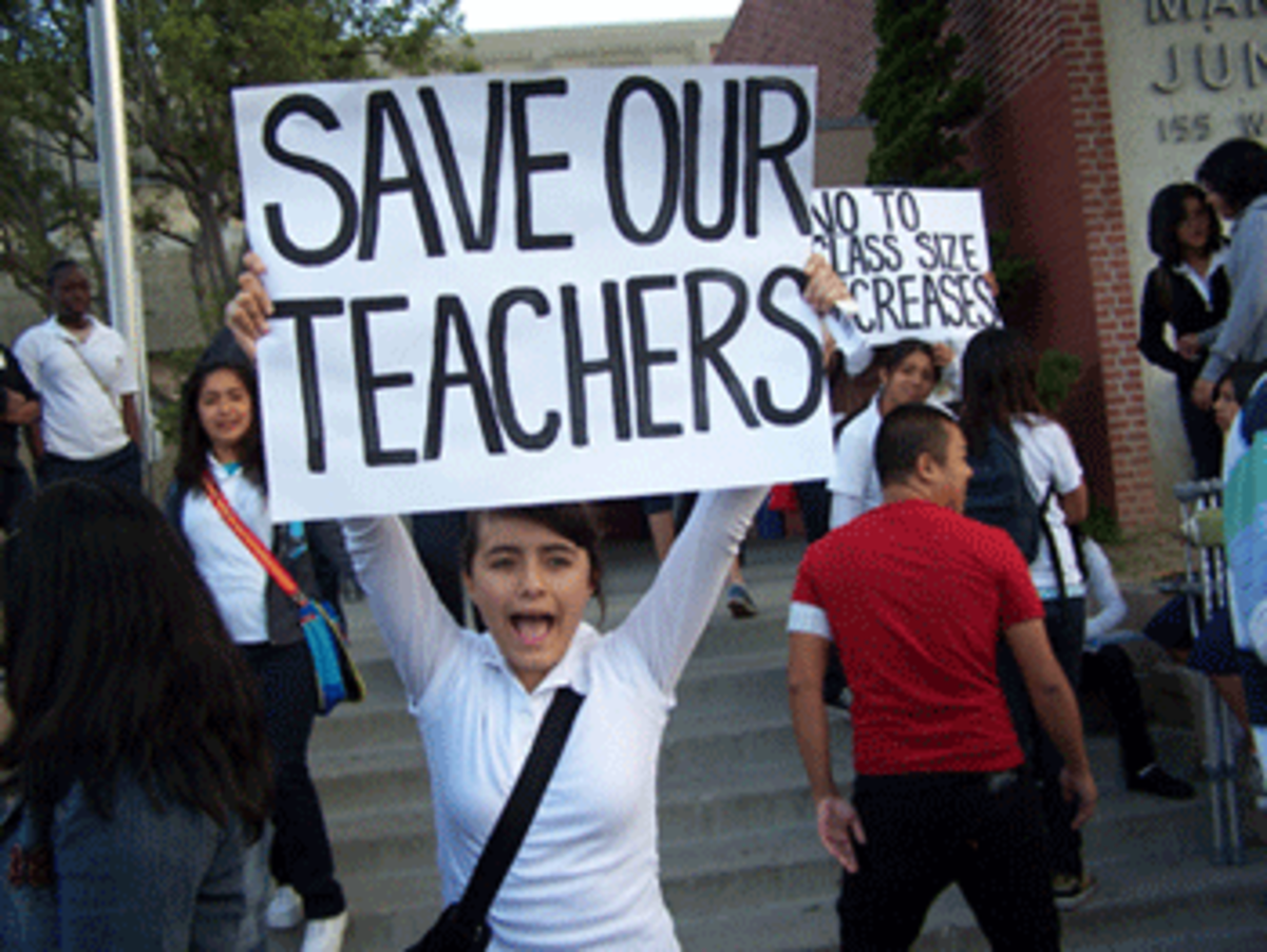 Save Our Schools and Vietnam War Protests LA Progressive