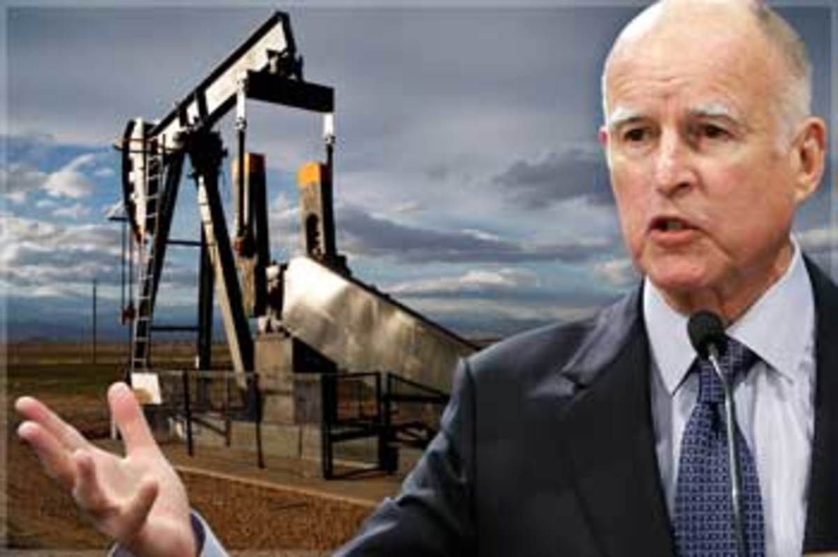 governor jerry brown fracking
