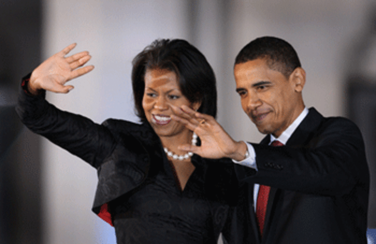 MIchelle and Barack Obama