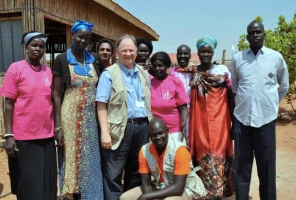Mel Duncan in South Sudan
